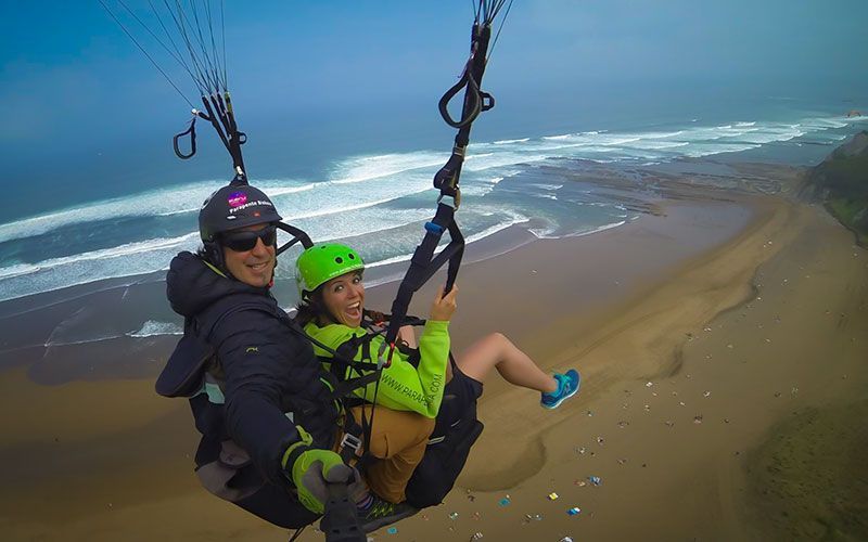 Vuelo en Parapente en Sopelana